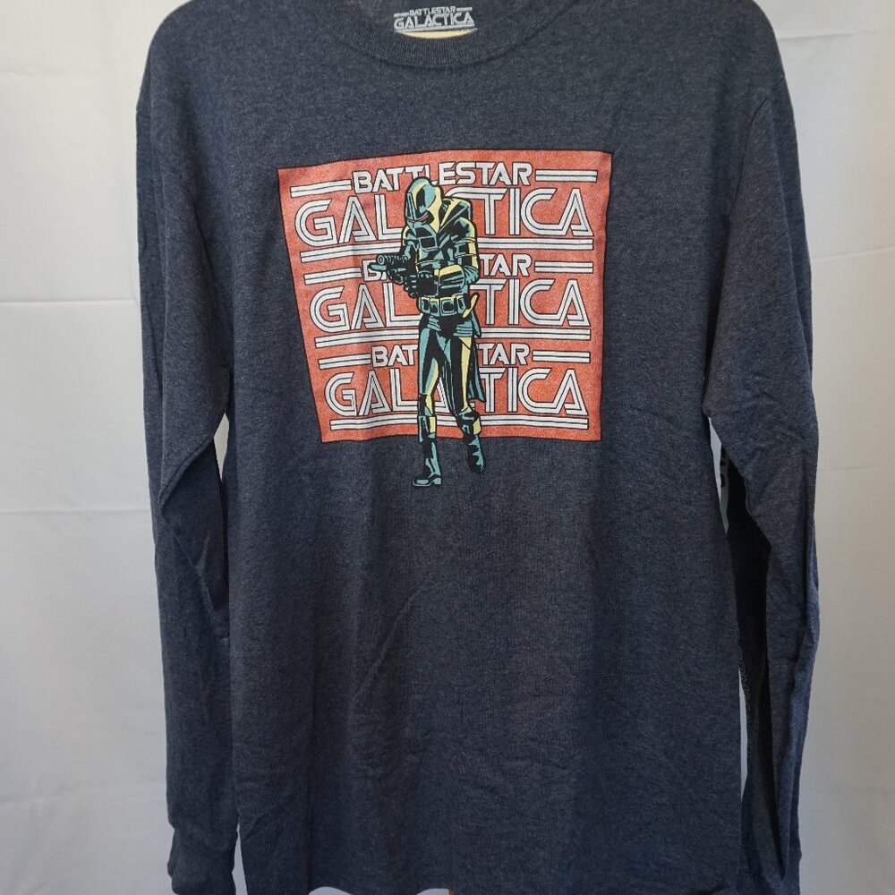 Battlestar Galactica Long Sleeve Cylon  By Your Command T-shirt - Loot Crate